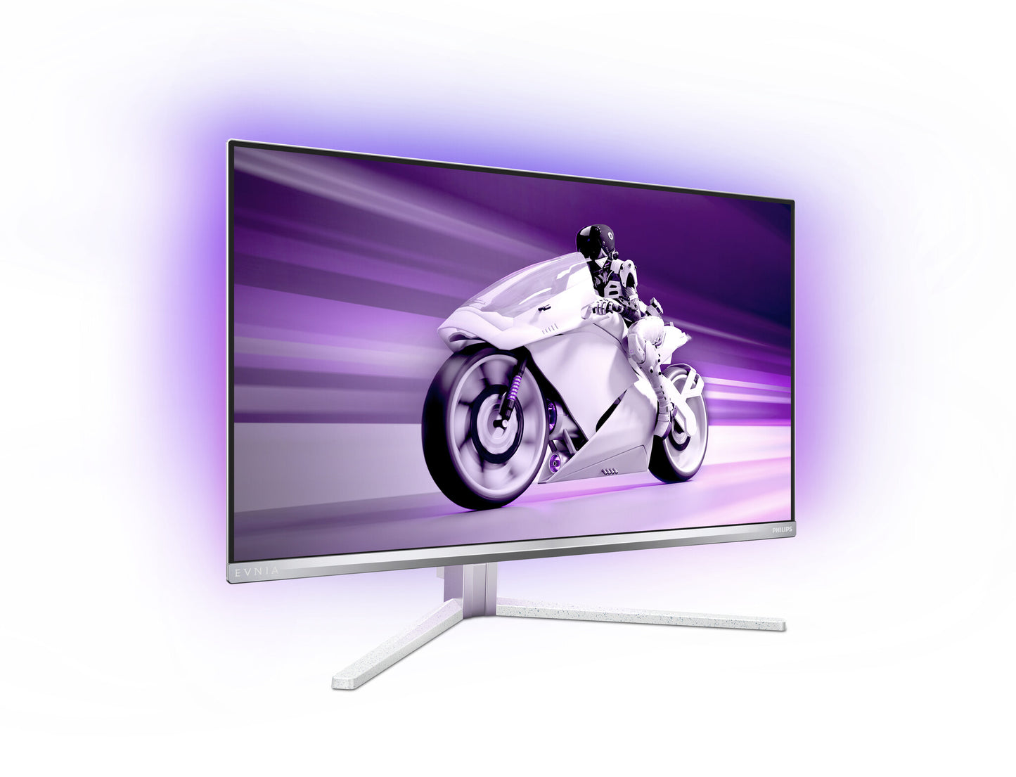 Philips Evnia 8000 27M2N8500/00 platta pc-skärmar 67,3 cm (26.5") 2560 x 1440 pixlar Quad HD QD-OLED Vit