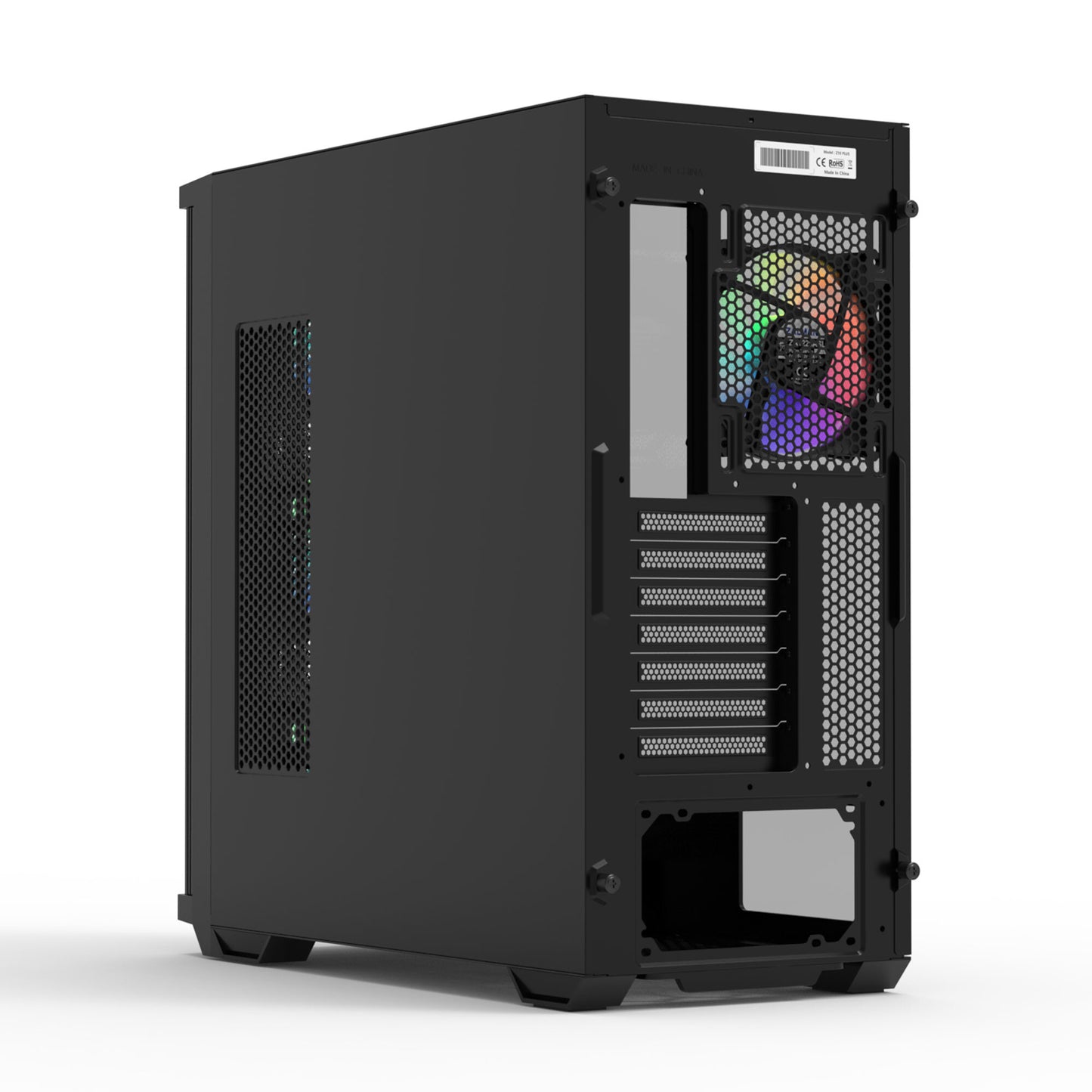 Zalman Z10 PLUS datorväskor Midi Tower Svart