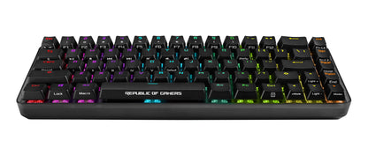 ASUS ROG Falchion tangentbord Spela Trådlös RF + USB AZERTY Fransk Svart
