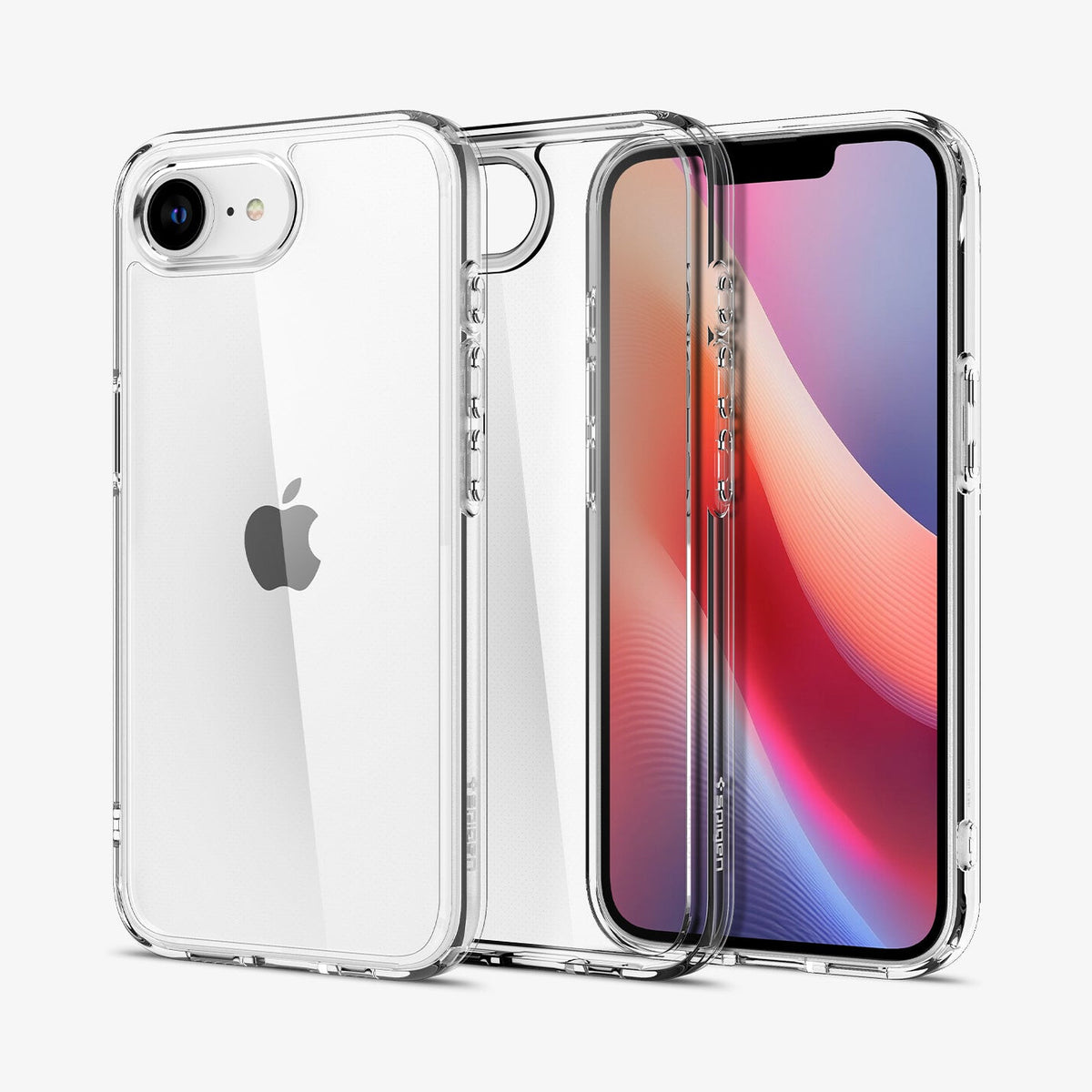 Spigen Ultra Hybrid mobiltelefonfodral 15,5 cm (6.1") Mobilskal Transparent