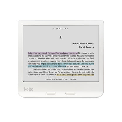 Rakuten Kobo Libra Colour e-bokläsare Pekskärm 32 GB Wi-Fi Vit