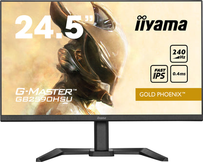 iiyama G-MASTER GB2590HSU-B5 platta pc-skärmar 62,2 cm (24.5") 1920 x 1080 pixlar Full HD LCD Svart