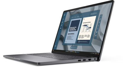 DELL Pro 16 PC16255 AMD Ryzen™ 5 220 Bärbar dator 40,6 cm (16") Full HD+ 16 GB DDR5-SDRAM 512 GB SSD Wi-Fi 6E (802.11ax) Windows 11 Pro tyska Svart