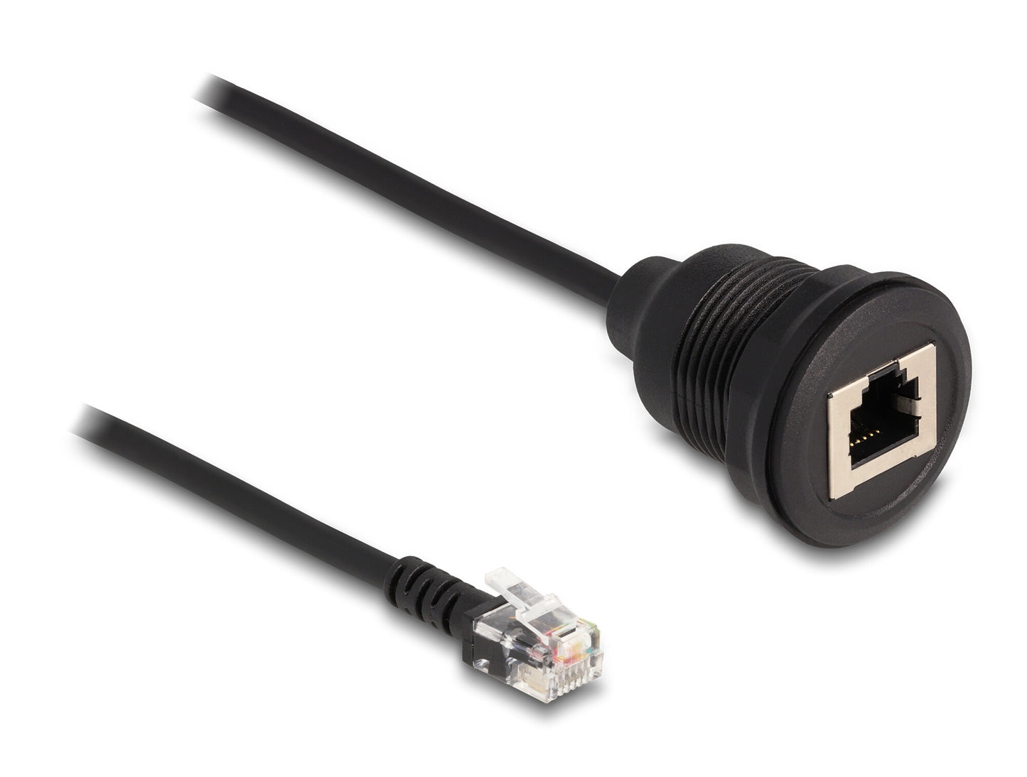 DeLOCK 87955 telefonkablar 0,3 m Svart