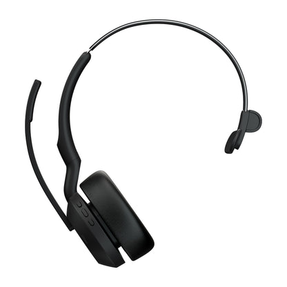 Jabra Evolve2 55 Headset Trådlös Huvudband Kontor/callcenter Bluetooth Svart