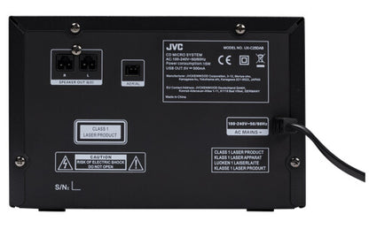 JVC UX-C25DAB hemmaljudsystem Hemmaljud mikrosystem 14 W Svart
