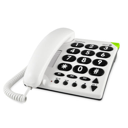 Doro PhoneEasy 311c Analog telefon Vit