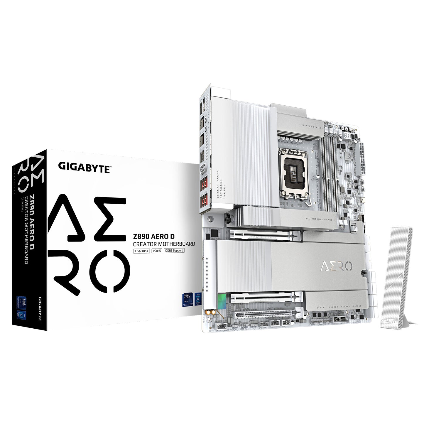 GIGABYTE Z890 AERO D moderkort Intel Z890 LGA 1851 (Socket V1) Utökad ATX