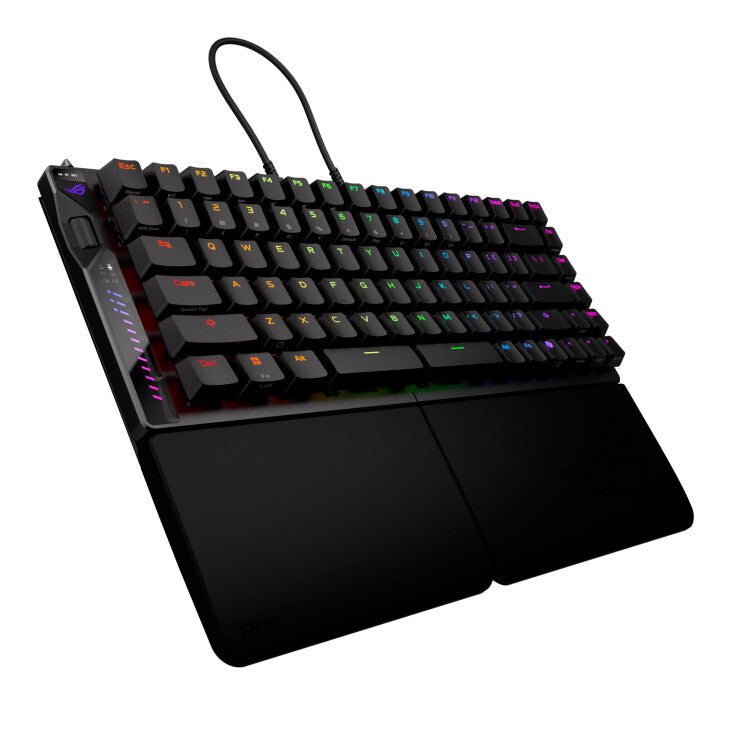ASUS ROG Falcata tangentbord Spela USB + RF Wireless + Bluetooth Svart