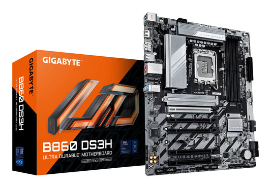 GIGABYTE B860 DS3H moderkort Intel B860 LGA 1851 (Socket V1) ATX