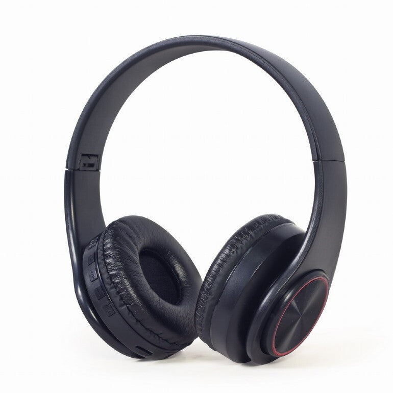 Gembird BHP-LED-01 hörlur och headset Kabel & Trådlös Huvudband Musik/vardag Micro-USB Bluetooth Svart