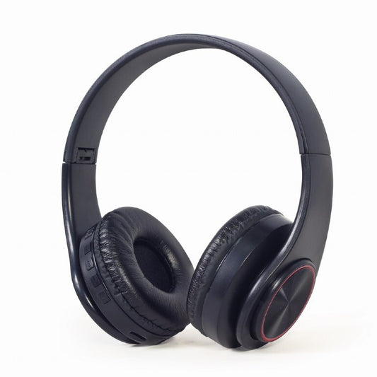 Gembird BHP-LED-01 hörlur och headset Kabel & Trådlös Huvudband Musik/vardag Micro-USB Bluetooth Svart