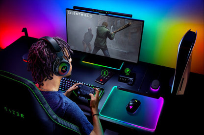 Razer Kraken V4 Pro Headset Kabel & Trådlös Huvudband Spela USB Type-A Bluetooth Svart