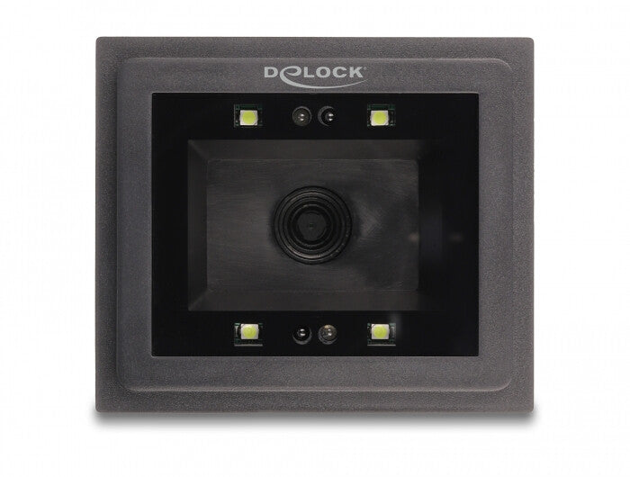 DeLOCK 90600 streckkodsläsare Inbyggd streckkodsläsare 1D/2D CMOS Svart