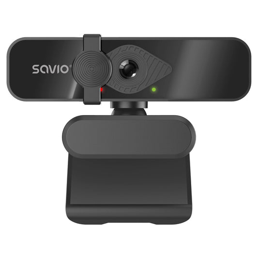 Savio CAK-06 webbkameror 3840 x 2160 pixlar USB Svart
