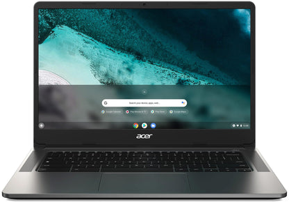 Acer Chromebook C934-C8R0 Intel® Celeron® N N4500 35,6 cm (14") Pekskärm Full HD 8 GB LPDDR4x-SDRAM 64 GB eMMC Wi-Fi 6 (802.11ax) ChromeOS Grå