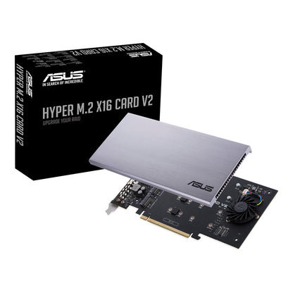 ASUS HYPER M.2 X16 CARD V2 nätverkskort/adapters Intern