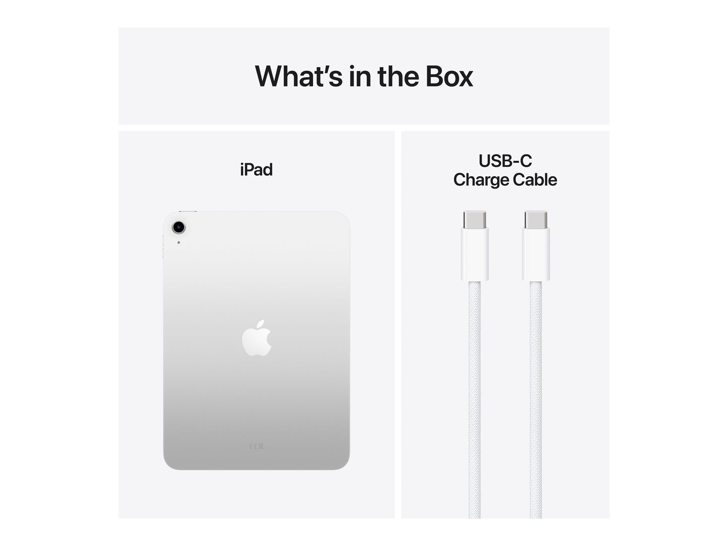Apple iPad 128 GB 27,9 cm (11") Wi-Fi 6 (802.11ax) iPadOS 18 Silver