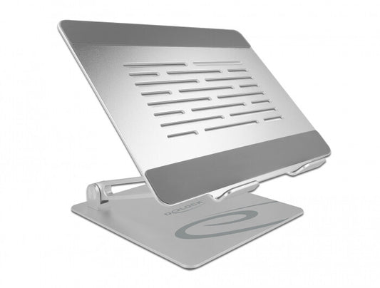 DeLOCK 18414 Ställ för bärbara datorer Ställ till bärbara datorer Gjuten aluminium 39,6 cm (15.6")