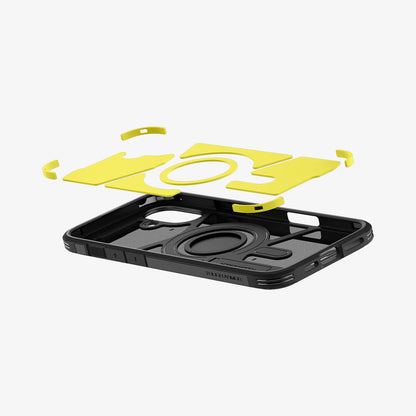 Spigen Tough Armor AI (MagFit) mobiltelefonfodral 15,5 cm (6.1") Mobilskal Svart