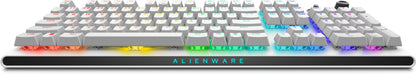 Alienware Tri-Mode AW920K tangentbord Spela USB + RF Wireless + Bluetooth Vit