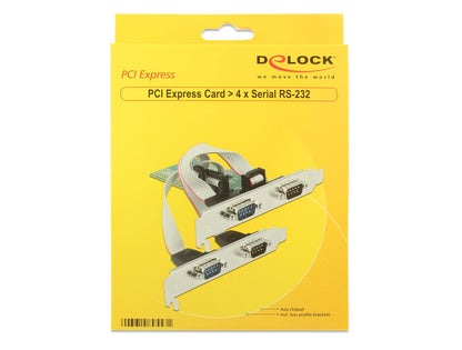 DeLOCK 89557 nätverkskort/adapters Intern Serial