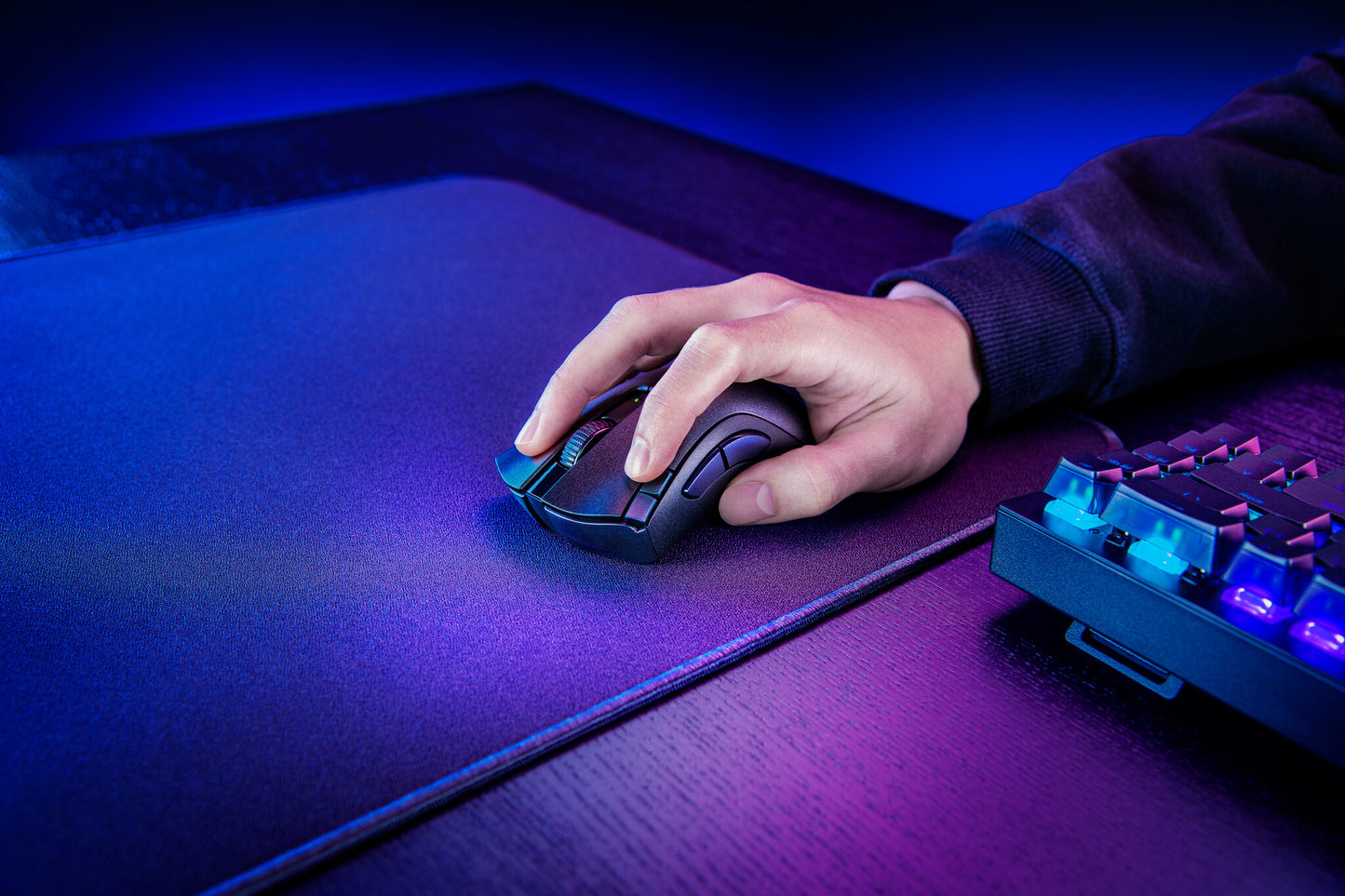 Razer DeathAdder V2 X HyperSpeed datormöss Spela högerhand Bluetooth Optisk 14000 DPI