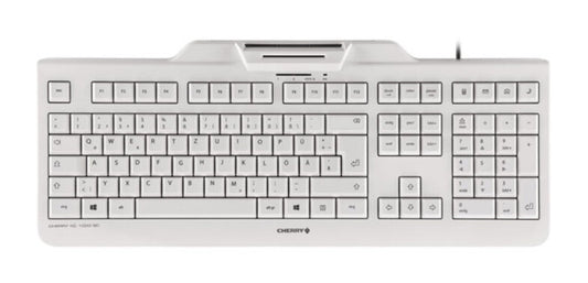 CHERRY KC 1000 SC tangentbord USB schweizisk Grå