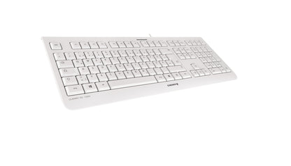CHERRY KC 1000 tangentbord Universal USB QWERTY Nordic Grå