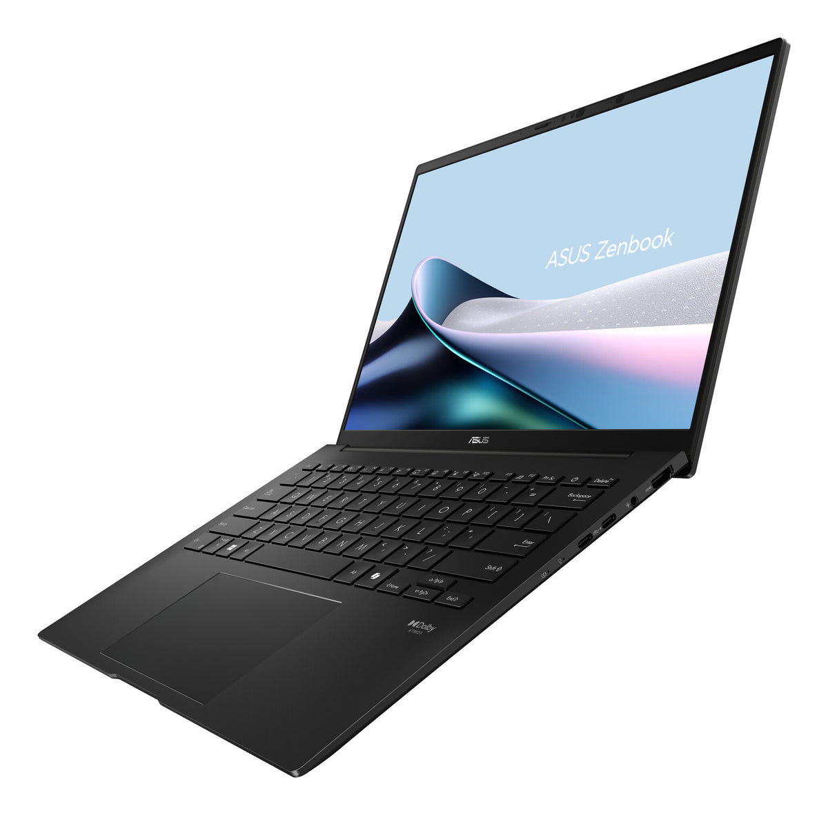 ASUS Zenbook 14 OLED UM3406GA-QD032W Copilot+ PC AMD Ryzen AI 7 445 Bärbar dator 35,6 cm (14") WUXGA 32 GB LPDDR5x-SDRAM 1 TB SSD Wi-Fi 6E (802.11ax) Windows 11 Home Svart