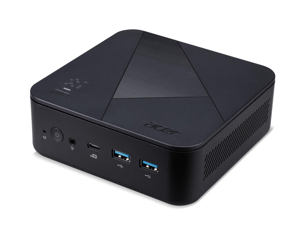 Acer Revo Box RB102-LNL Copilot+ PC Intel Core Ultra 7 256V 16 GB LPDDR5x-SDRAM 1 TB SSD Windows 11 Pro Mini PC Mini-PC Svart