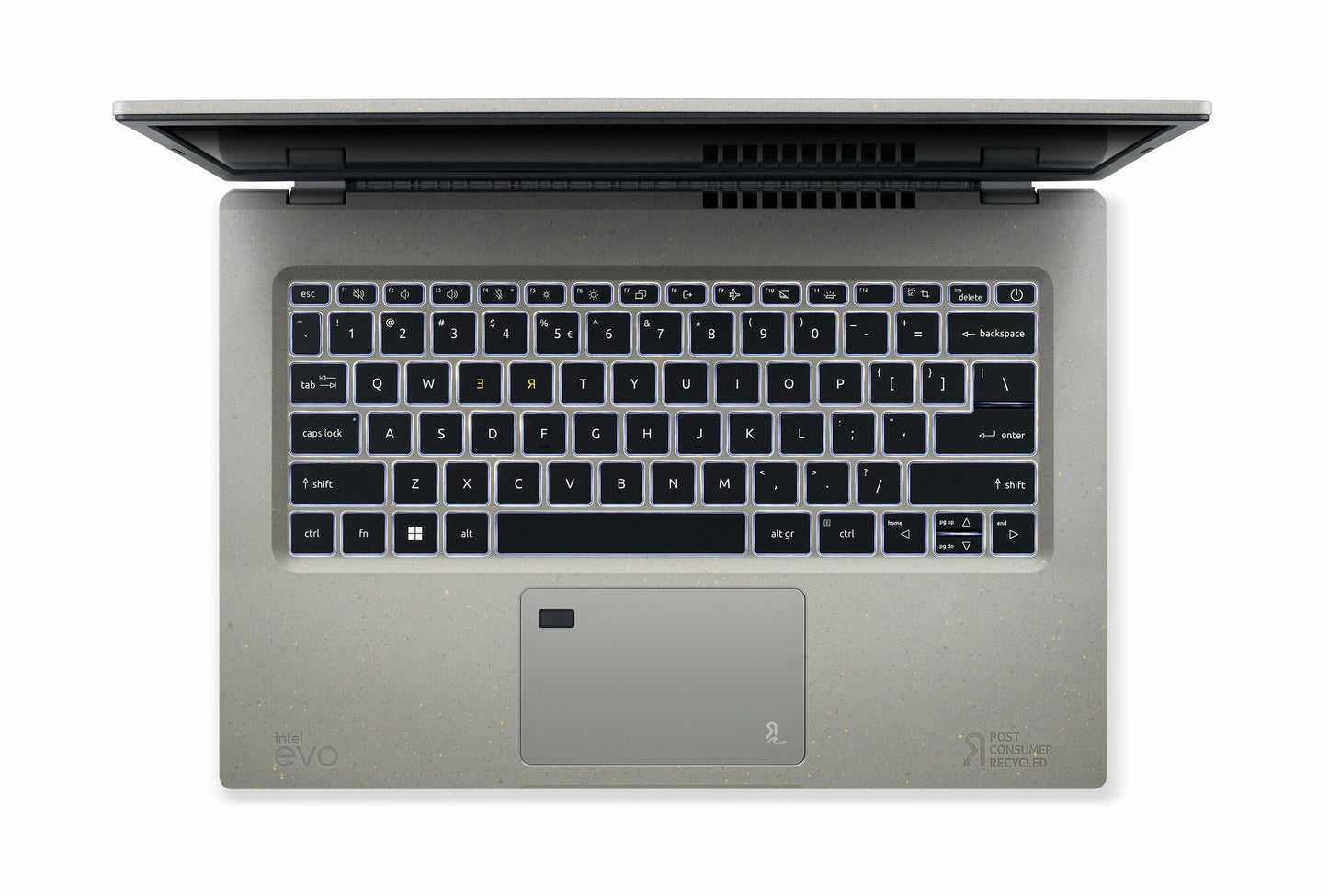Acer Aspire AV14-52P-51SC Intel® Core™ i5 i5-1335U Bärbar dator 35,6 cm (14") Full HD 16 GB LPDDR4x-SDRAM 512 GB SSD Wi-Fi 6E (802.11ax) Windows 11 Home Grå