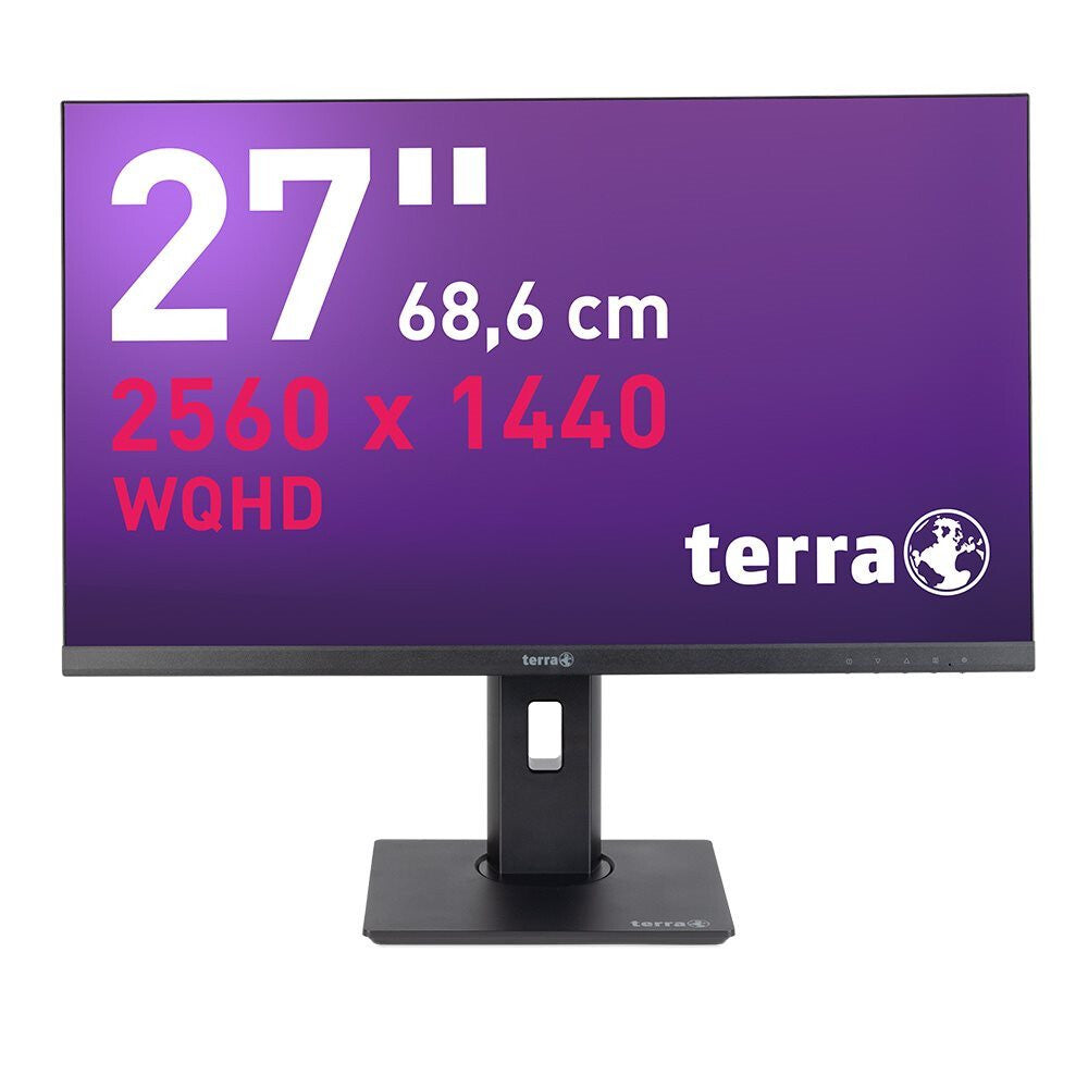 TERRA 3030231 platta pc-skärmar 68,6 cm (27") 2560 x 1440 pixlar Wide Quad HD LED Svart