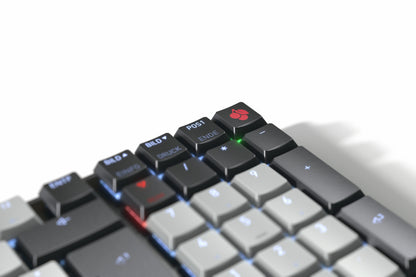CHERRY KW 550 MX LP tangentbord Hem / Kontor USB + Bluetooth QWERTZ tyska Svart