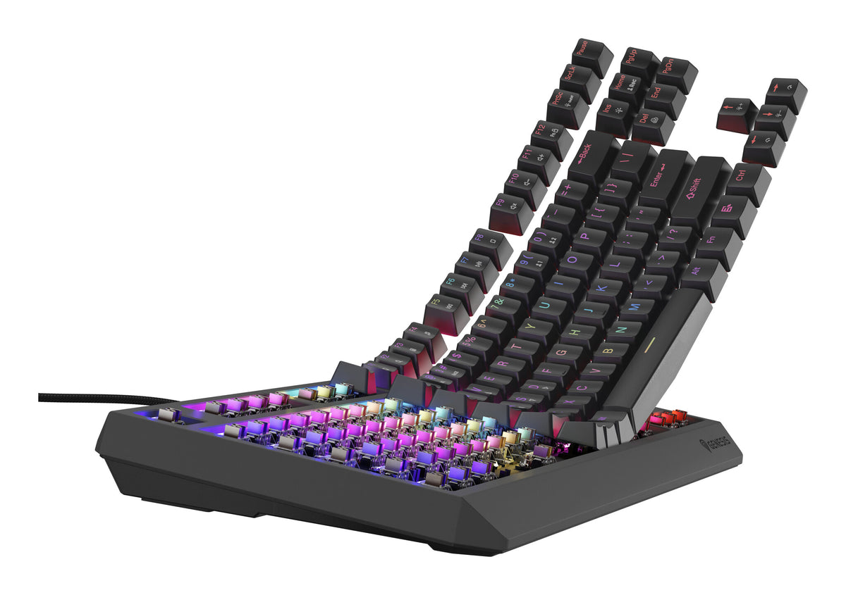 GENESIS Thor 230 TKL tangentbord Spela USB QWERTY Engelska (USA) Svart