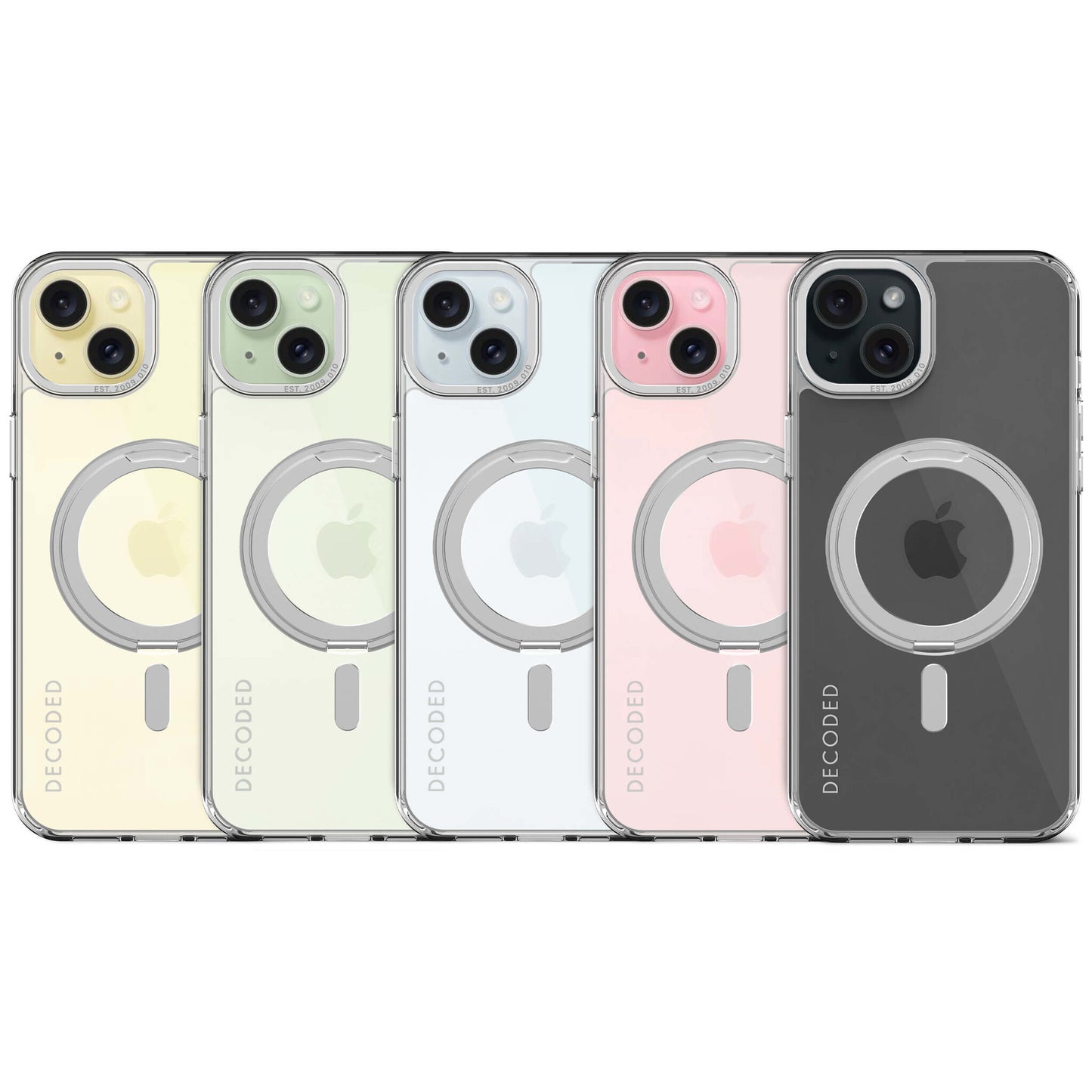Decoded D24IPO15PLLSBC1TT mobiltelefonfodral 17 cm (6.7") Omslag Transparent
