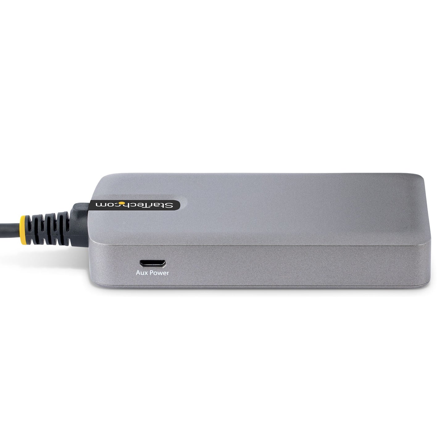 StarTech.com USB-hubb med 3 portar och Ethernet - 3x USB-A-portar - Gigabit Ethernet (RJ-45) - USB 3.0 5 Gbps - Bussdriven - 30 cm lång kabel - Bärbar USB-hubbadapter för bärbar dator med GbE