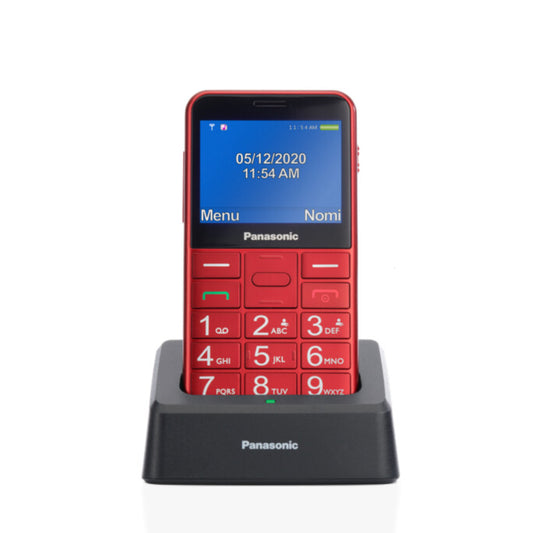 Panasonic KX-TU155EXRN mobiltelefoner 6,1 cm (2.4") 102 g Röd Kameratelefon