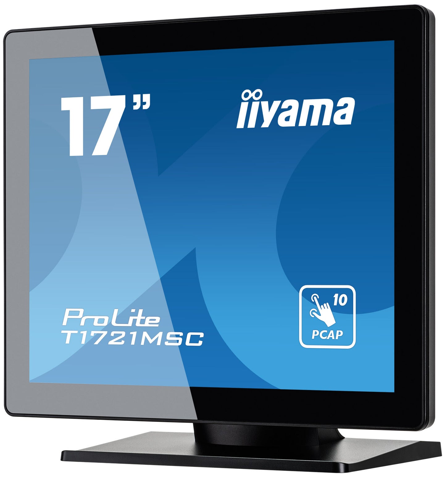 iiyama ProLite T1721MSC-B2 platta pc-skärmar 43,2 cm (17") 1280 x 1024 pixlar SXGA LED Pekskärm Bordsskiva Svart