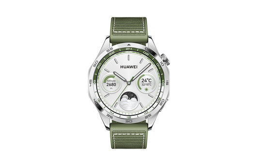 Huawei WATCH GT 4 3,63 cm (1.43") AMOLED 46 mm Digital 466 x 466 pixlar Rostfritt stål Wi-Fi GPS