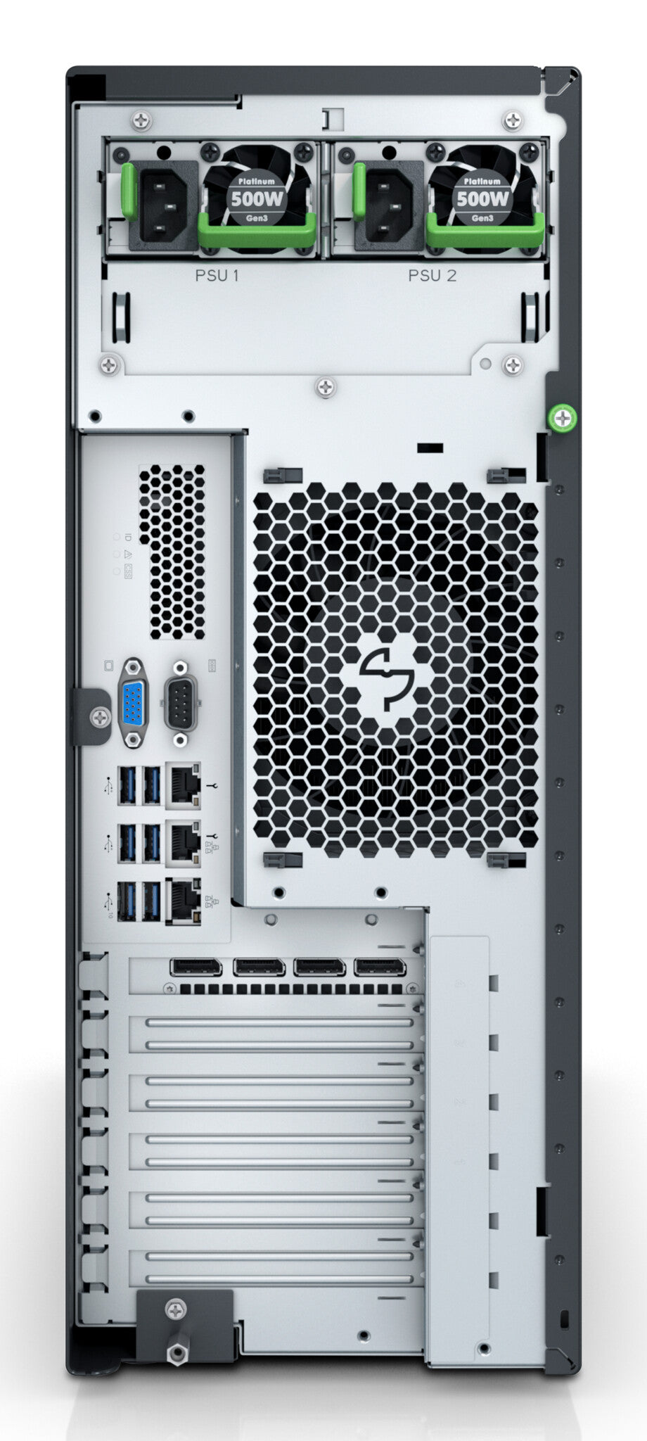 Fujitsu PRIMERGY TX1330 M6 servrar 0 GB Tower Intel Xeon E E-2456 3,3 GHz 32 GB DDR5-SDRAM 500 W