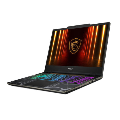 MSI Cyborg 15 B2RWEKG-067 Intel Core 7 240H Bärbar dator 39,6 cm (15.6") Full HD 16 GB DDR5-SDRAM 512 GB SSD NVIDIA GeForce RTX 5050 Wi-Fi 6E (802.11ax) Windows 11 Home Svart