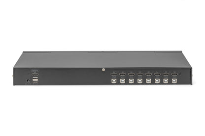Digitus DS-12910 KVM-switchar Rackmontering Svart