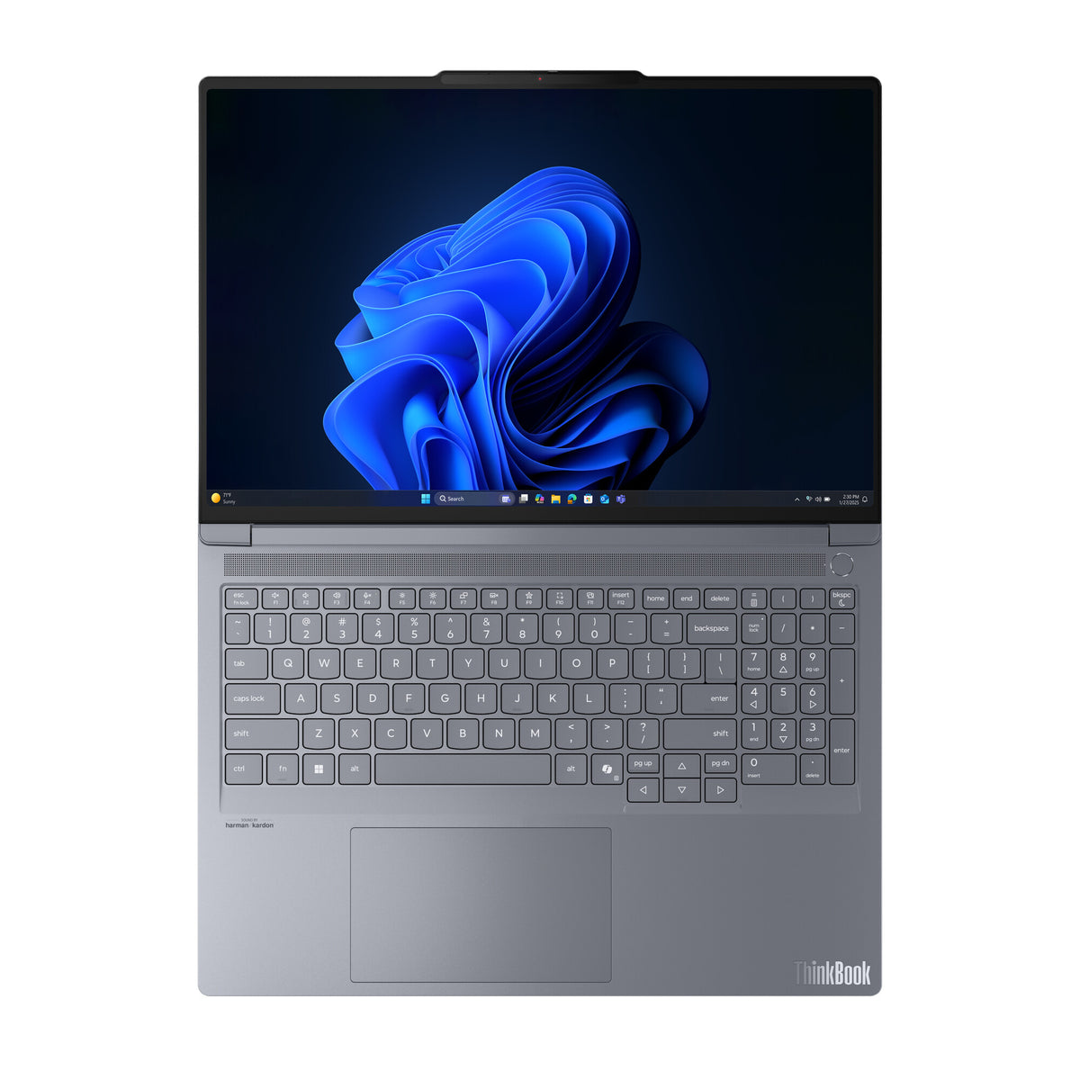 Lenovo ThinkBook 16p G6 IAX Intel Core Ultra 9 275HX Bärbar dator 40,6 cm (16") 3.2K 32 GB DDR5-SDRAM 1 TB SSD NVIDIA GeForce RTX 5060 Wi-Fi 7 (802.11be) Windows 11 Pro tyska Grå