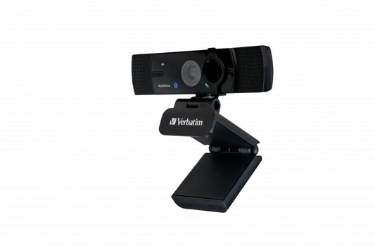 Verbatim 49580 webbkameror 3840 x 2160 pixlar USB 2.0 Svart