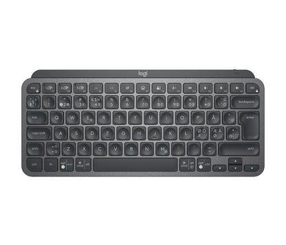 Logitech MX Keys Mini tangentbord Universal Trådlös RF + Bluetooth QWERTY Nordic grafit