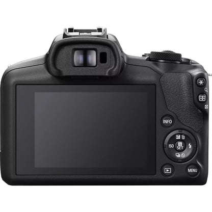 Canon EOS R100 + RF-S 18-45mm F4.5-6.3 IS STM + RF-S 55-200mm F5-7.1 IS STM Kit MILC 24,1 MP CMOS 6000 x 4000 pixlar Svart
