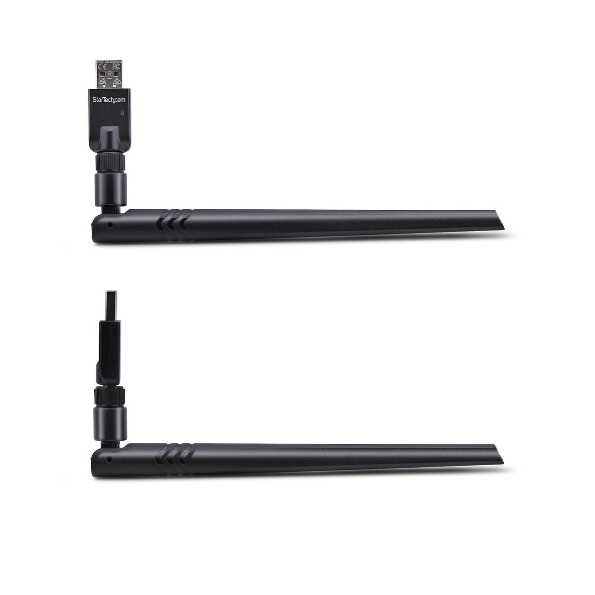 StarTech.com USB Bluetooth 5.3-adapterdongel i klass 1 för PC/bärbar dator, långdistansanslutning för tangentbord, mus, ljudstreaming och PAN-nätverkande, Windows/Linux