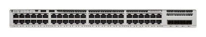 Cisco C9200L-48PXG-4X-E nätverksswitchar hanterad L2/L3 Gigabit Ethernet (10/100/1000) Strömförsörjning via Ethernet (PoE) stöd Grå