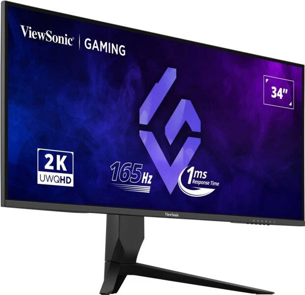 Viewsonic VX Series VX3480-2K-PRO platta pc-skärmar 86,4 cm (34") 3440 x 1440 pixlar UltraWide Quad HD LED Svart
